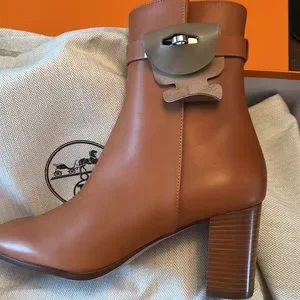 Hermes Shoes Nwt Hermes St Germain Ankle Booties Poshmark